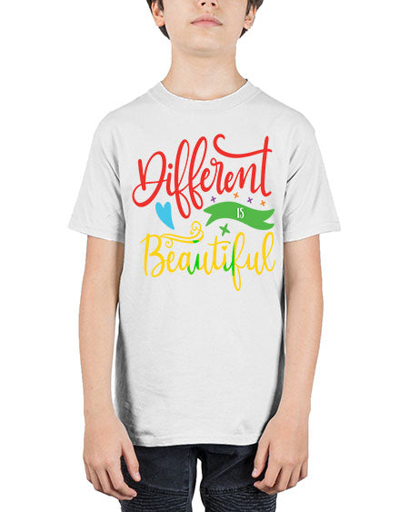 different is beautiful Style 11# - autism - Youth Tee Unisex