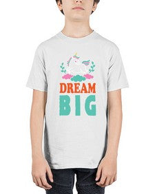 dream big 102# - unicorn - Youth Tee Unisex