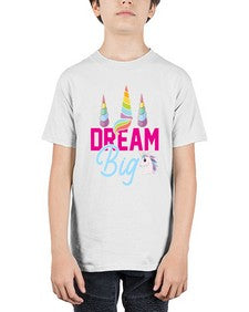 dream big 103# - unicorn - Youth Tee Unisex