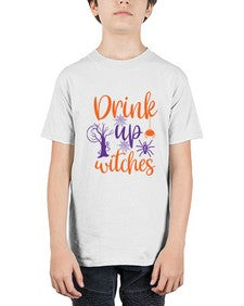 drink up witches 40# - witch - Youth Tee Unisex