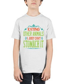 eating other animals 161# - vegan - Youth Tee Unisex