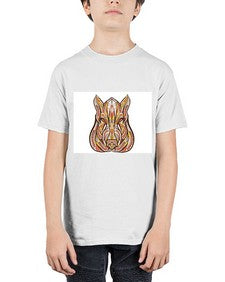ethnic boar 417# - mandala - Youth Tee Unisex