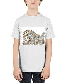 ethnic parrot 435# - mandala - Youth Tee Unisex