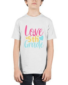 fifth Grade Love 84# - fifth grade - Youth Tee Unisex