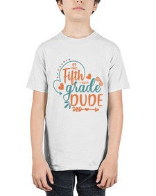 fifth grade dude 66# - fifth grade - Youth Tee Unisex