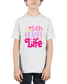 fifth grade life 78# - fifth grade - Youth Tee Unisex