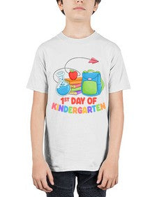 first day of Kindergarten 103# - kindergarten - Youth Tee Unisex
