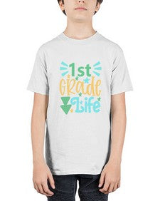 first grade life 146# - first grade - Youth Tee Unisex