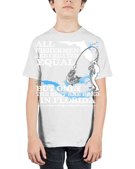 fishing 21# - shark-fish - Youth Tee Unisex