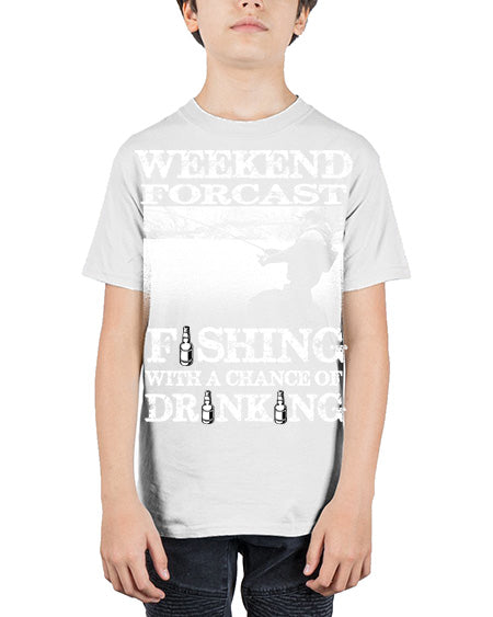 fishing 30# - shark-fish - Youth Tee Unisex