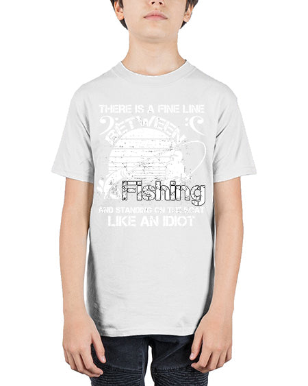fishing 31# - shark-fish - Youth Tee Unisex