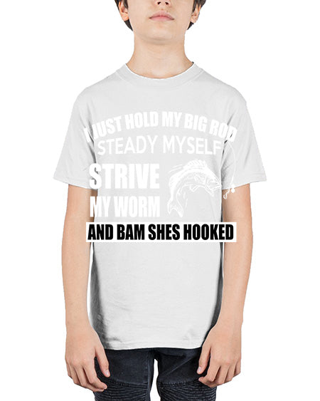 fishing 32# - shark-fish - Youth Tee Unisex