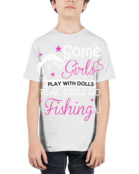 fishing 35# - shark-fish - Youth Tee Unisex