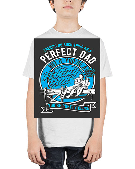 fishing dad cs 41# - shark-fish - Youth Tee Unisex