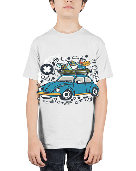 fishing tour 42# - shark-fish - Youth Tee Unisex