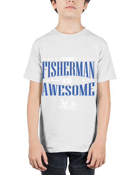 fishing transpernt png 71# - shark-fish - Youth Tee Unisex