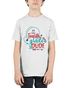 fourth grade dudee 181# - fourth grade - Youth Tee Unisex