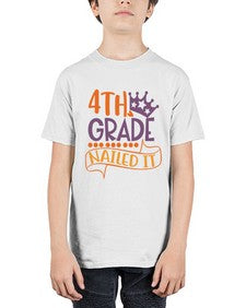fourth grade nailed it 194# - fourth grade - Youth Tee Unisex