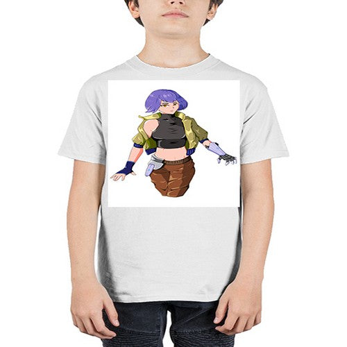 girl with gauntlet169# - anime - Youth Tee Unisex