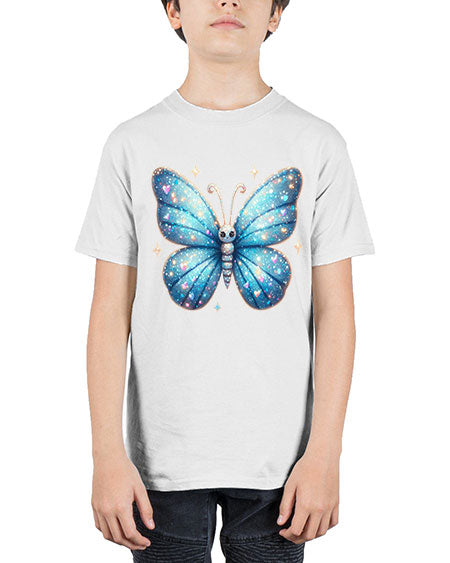 glitter butterfly 9# - butterfly - Youth Tee Unisex
