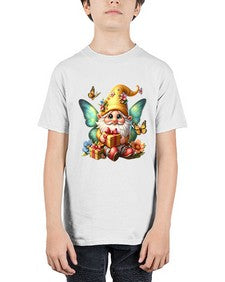 gnome with butterfly 07# - gnome - Youth Tee Unisex