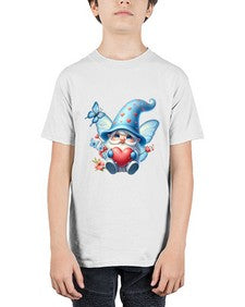 gnome with butterfly 28# - gnome - Youth Tee Unisex