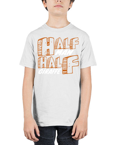 half man half giraffe - giraffee - Youth Tee Unisex