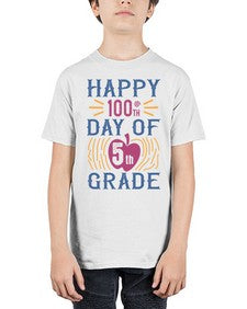 happy th day of fifth grade 250# - fifth grade - Youth Tee Unisex
