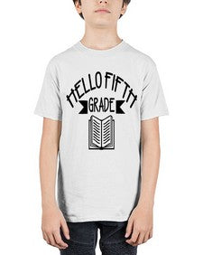 hello fifth grade 263# - fifth grade - Youth Tee Unisex