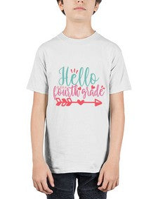 hello fourth grade 288# - fourth grade - Youth Tee Unisex