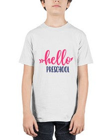 hello preschool 315# - prek headstart - Youth Tee Unisex