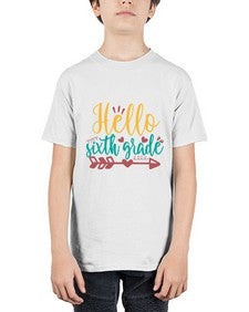 hello sixth grade 334# - sixth grade - Youth Tee Unisex