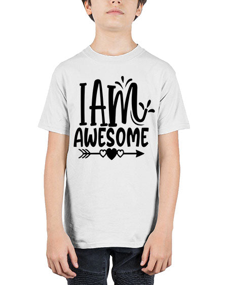 i am awesome Style 19# - autism - Youth Tee Unisex