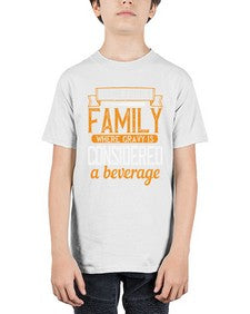i come from a family where gravy is considered a beverage 202# - cooking - Youth Tee Unisex