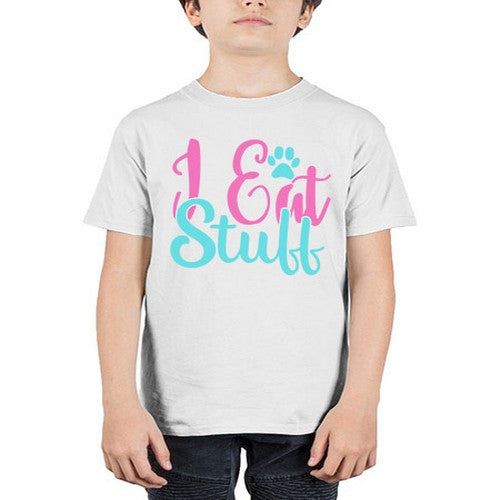 i eat stuff Style 82# - dogs - Youth Tee Unisex