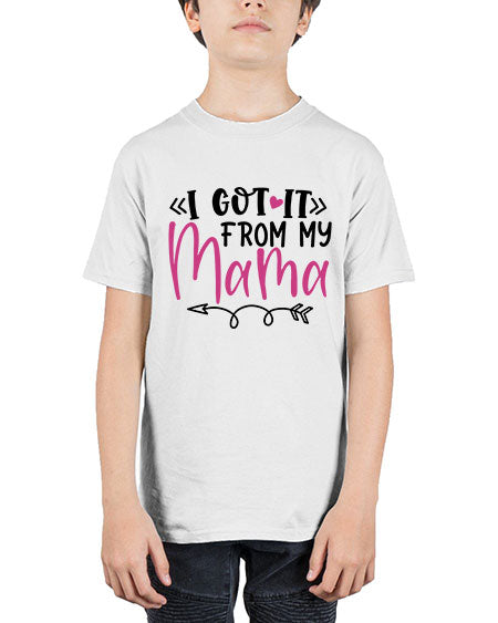 i got it from my mama Style 95# - baby - Youth Tee Unisex