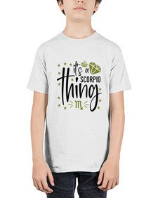 its a scorpio thing 262# - scorpio - Youth Tee Unisex