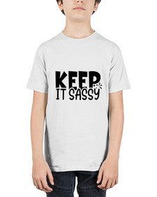 keep it sassy 704# - sassy - Youth Tee Unisex