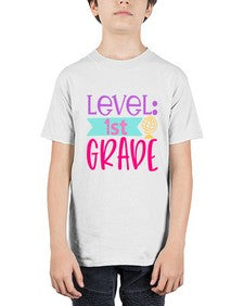 level first grade 461# - first grade - Youth Tee Unisex