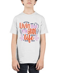 livin that nineth garde life 497# - nineth grade - Youth Tee Unisex