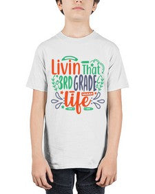 livin that third garde life 507# - third grade - Youth Tee Unisex