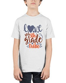 love my fifth grade tribe 518# - fifth grade - Youth Tee Unisex