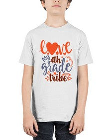 love my fourth grade tribe 520# - fourth grade - Youth Tee Unisex