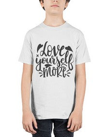 love yourself more Style 89# - motivation - Youth Tee Unisex