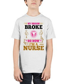 my broombroke so now Style 290# - nurse - Youth Tee Unisex