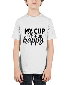 my cup of happy 1420# - tea - Youth Tee Unisex