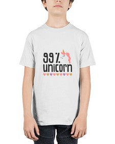 ninety nine percents unicorn 6879# - unicorn - Youth Tee Unisex