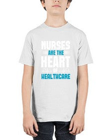 nurse are are heart healthcare Style 1147# - nurse - Youth Tee Unisex