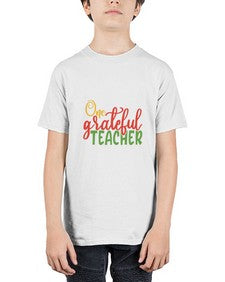 one grateful teacher Style 322# - teacher - Youth Tee Unisex