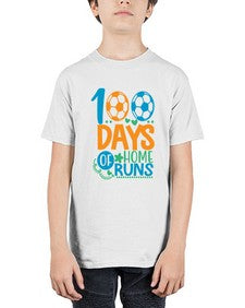 one hundred days of home runs 568# - one hundred days - Youth Tee Unisex